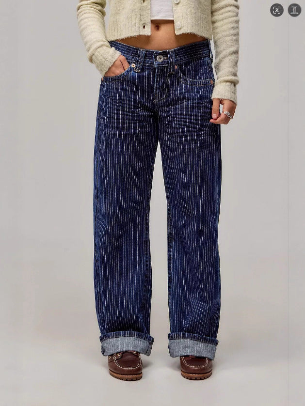 DF | Pinstripe Jeans
