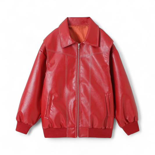DF | Leren Vintage Jas
