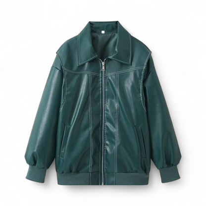 DF | Leren Vintage Jas