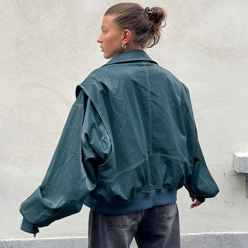 DF | Leren Vintage Jas